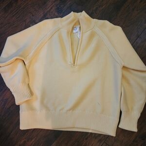 Aerie Offline Quarter Zip Sweater